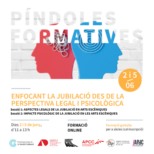 PÍNDOLES FORMATIVES: Enfocant la jubilació des de la perspectiva legal i psicològica