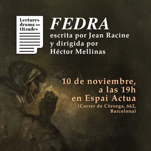 Continuamos con el XIII Ciclo de Lecturas Dramatizadas