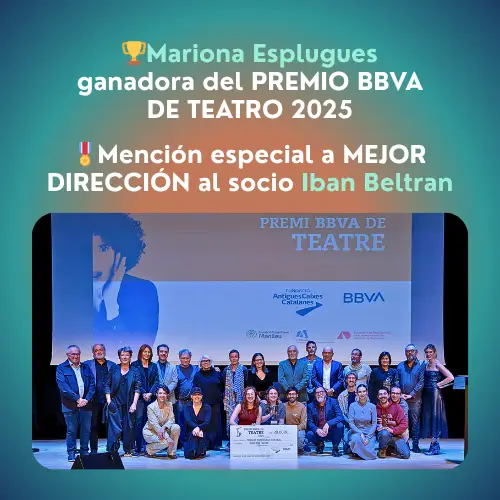Entrega de los Premios BBVA de Teatro 2025