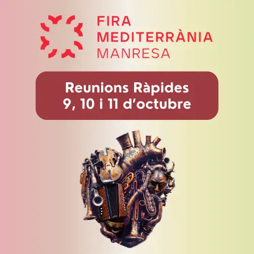 Fira Mediterrània facilita el contacte directe entre professionals del sector cultural
